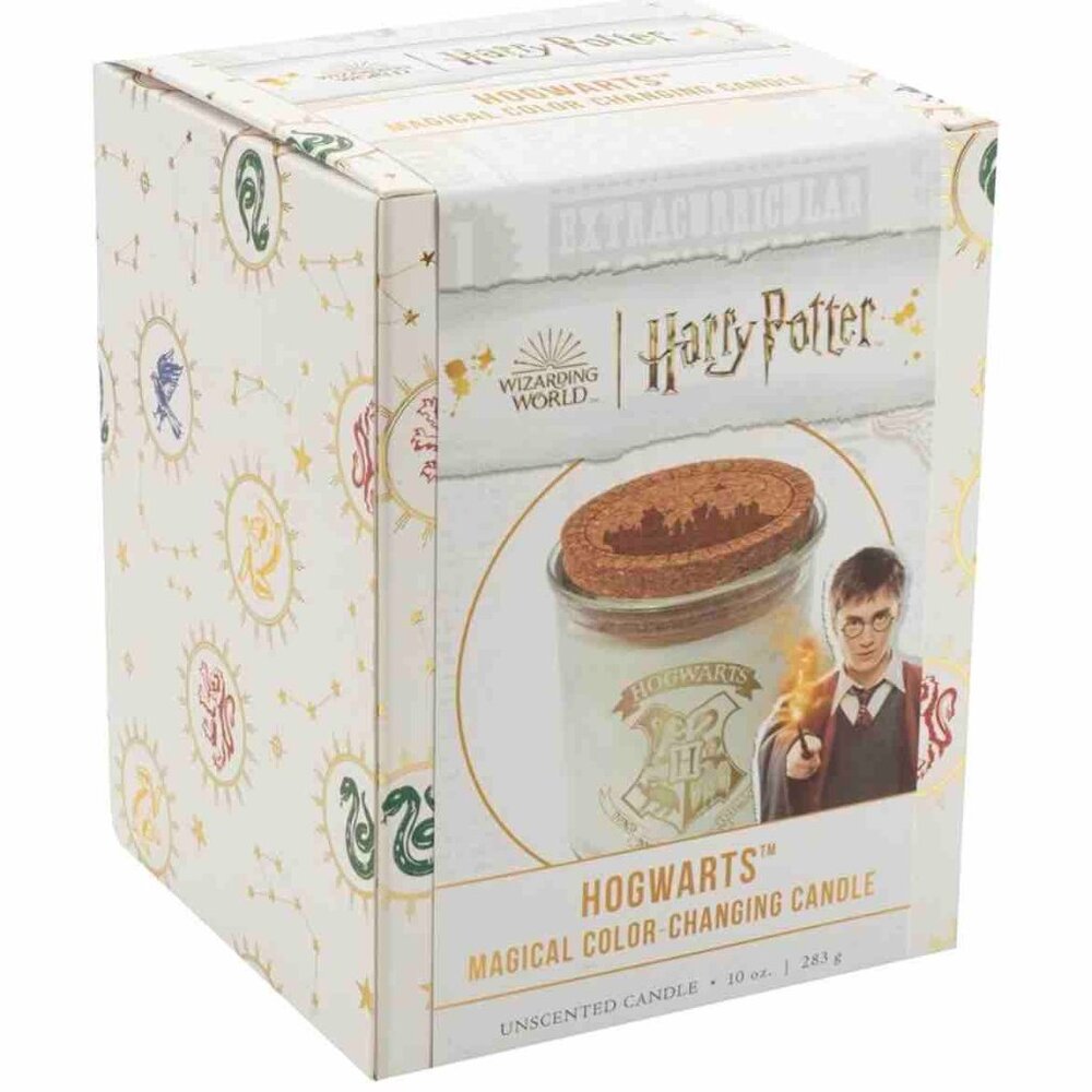 Harry Potter color-changing Hogwarts House Candle. Soy Wax.